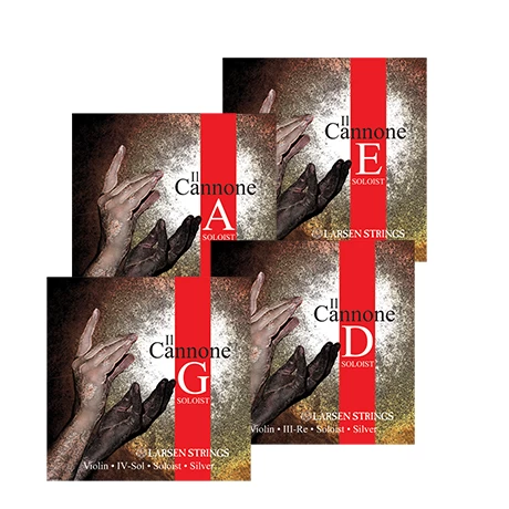 IL CANNONE WARM & BROAD SOLOIST Violin Strings SET By Larsen 3 IL CANNONE WARM & BROAD SOLOIST Violin Strings SET By Larsen