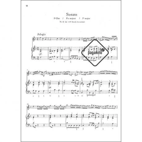 Händel, G. F.: 6 Sonaten Band 1 4 Händel, G. F.: 6 Sonaten Band 1 - Image 2