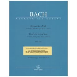 Bach, J. S.: Violinkonzert BWV 1041 A-Moll