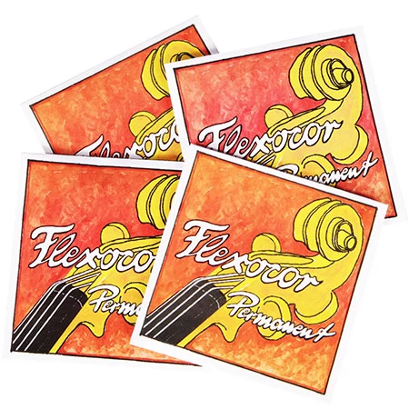 FLEXOCOR-PERMANENT Violin String SET By Pirastro 3 FLEXOCOR-PERMANENT Violin String SET By Pirastro
