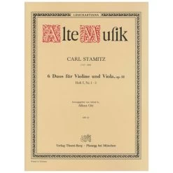 Stamitz, K.: 6 Duos Op. 18 Band 1 (Nr.1-3)
