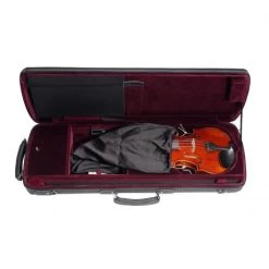 WUNDERKIND Leather Violin Case -Violin Haven Shop 4809f1f698d6d0b620c0bb22e6abe96f 700900 1open