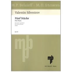Silvestrov, V.: 5 Stücke -Violin Haven Shop 509221cd6c3914652faa1bbc7b354e4c 911984
