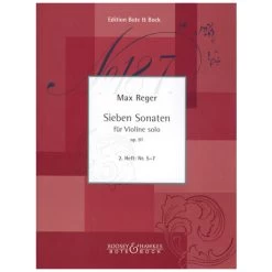 Reger, M.: Sieben Sonaten Op. 91 Band 2