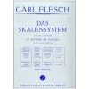 Flesch, C: Das Skalensystem Für Violine