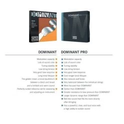 DOMINANT PRO Violin Strings SET By Thomastik-Infeld -Violin Haven Shop 609dfdec13bdbb8ebb2237528193f704 dominantpro vgl eng