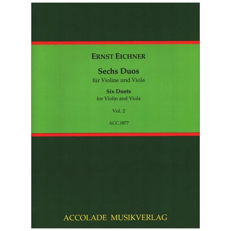 Eichner, E. D. A.: 6 Duos Vol. 2 3 Eichner, E. D. A.: 6 Duos Vol. 2