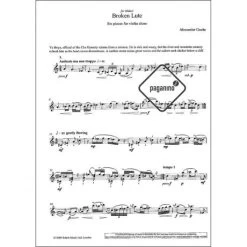 Goehr, A.: Broken Lute Op. 78 7 Goehr, A.: Broken Lute Op. 78 -Violin Haven Shop 7f4b2006f3aaf628104806dc4f11b6cd 13540pzj