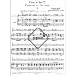 Vivaldi, A.: Violinkonzert Op. 8/3 RV 293 F-Dur »Der Herbst« -Violin Haven Shop 9009fa477de48b699d6a2c1f9db95dd9 26272pzj
