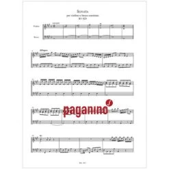 Vivaldi, A.: Sonata Per Violino E Basso Continuo RV 829 -Violin Haven Shop 916848 2