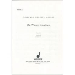 Mozart, W. A.: Die Wiener Sonatinen – Violine 2