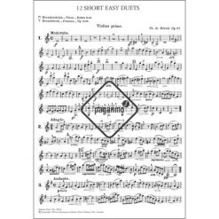 Bériot, Ch. D.: 12 Petits Duos Faciles Op. 87 7 Bériot, Ch. D.: 12 Petits Duos Faciles Op. 87 -Violin Haven Shop af8b6c5913b806228d28e657a9114e39 25927pzj