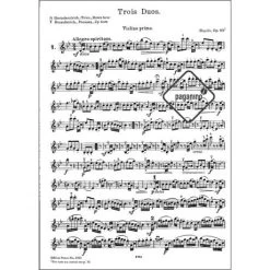 Haydn, J.: 3 Duos Op. 99 -Violin Haven Shop bed59fd667b7c0d57bb68abbc84afb58 2507pzj