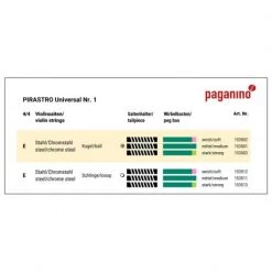 UNIVERSAL No. 1 Violin String E By Pirastro -Violin Haven Shop bfef372f04a9cbdcdcc5fccf5124c898 farben pirastro universal nr1 geigensaiten