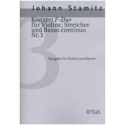 Stamitz, J.: Violinkonzert Nr. 3 F-Dur