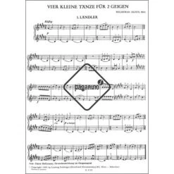 Bloch, W.: 4 Kleine Tänze -Violin Haven Shop c644d6361b85f153d4e6d7d0a33f1bf1 29666pzj