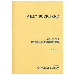Burkhard, W.: Violinkonzert Op. 69 (1943)