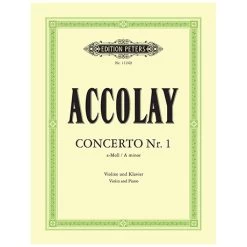 Accolay, J. B.: Violinkonzert Nr. 1 A-Moll