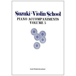 Suzuki Violin School Vol. 5 – Klavierbegleitung – ältere Ausgabe