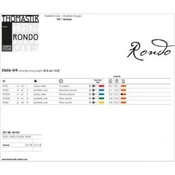 RONDO Violin String SET By Thomastik-Infeld 9 RONDO Violin String SET By Thomastik-Infeld -Violin Haven Shop db73fbec9f2e7c4b548489dd5cd24379 169110 stringcolor