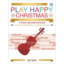 Cappellari, A.: Play Happy Christmas (+Online Audio)